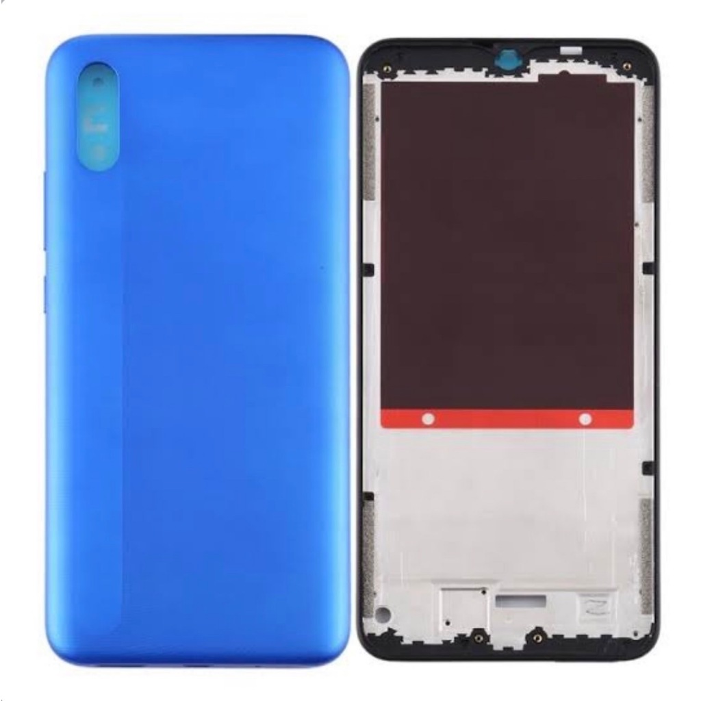 บอดี้ ฝาหลัง+เคสกลาง Radmi9A Body  redmi9a (สำหรับเปลี่ยนบอดี้ตัวเก่า ที่หักหรือโค้งงอแตกหัก)