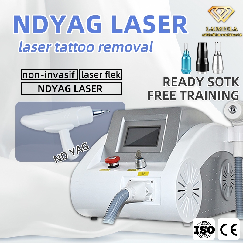 เครื่องเลเซอร์ ND yag สำหรับการกำจัดรอยสักการรักษารอยแผลเป็นจากสิว เครื่อง pico laser กำจัดรอยสักอุปกรณ์ความงามด้วย
