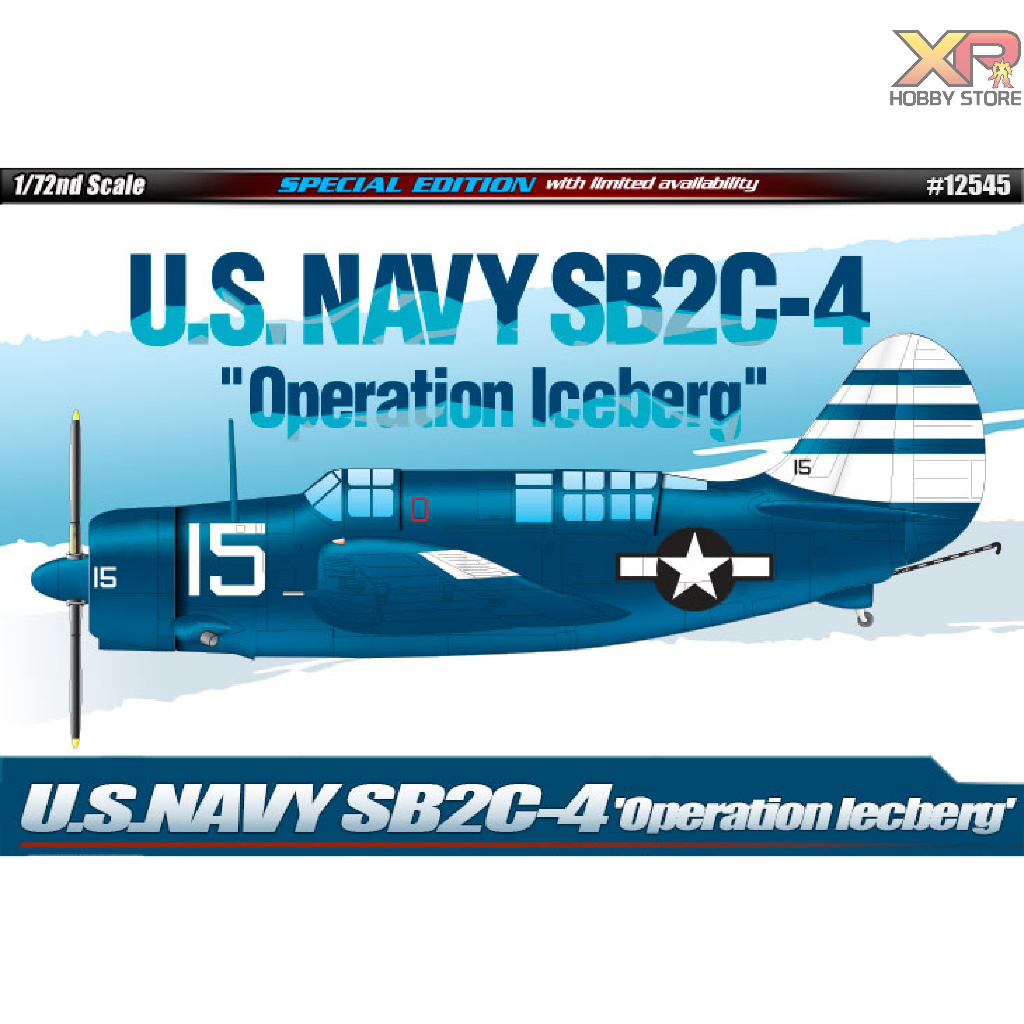 [Academy Model] 1/72: U S NAVY SB2C-4 "OPERATION ICEBERG" (AC 12545)