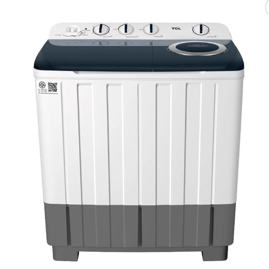 เครื่องซักผ้า 2 ถัง TCL WT099FTTG 9KG  (สั่งสินค้า 1 ชิ้น/1 ออเดอร์เท่านั้น)