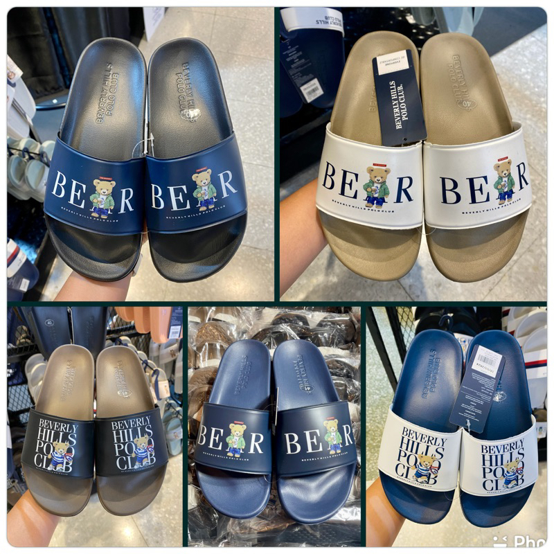รองเท้าสวมชาย ของเเท้จาก Beverly hills polo club