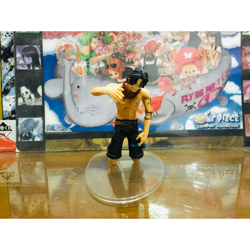 (Dramatic) แท้100% เอส Ace Dramatic Showcase One piece วันพีช Model โมเดล Figures ฟิกเกอร์
