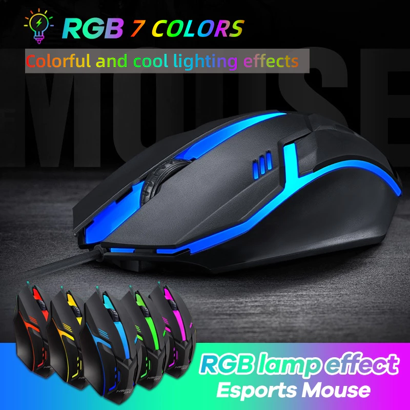 YOOGOO เมาส์เกมมิ่งมีสาย RGB thumbnail 3