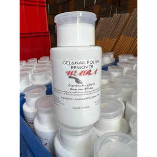 น้ำยาล้างเล็บเจล wara gel nail polish remover150mlถอดเล็บเจล,pvc,อคิลิค,โพลี่เจล น้ำยาถอดสีเจล