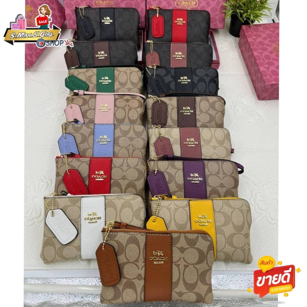 NEWกระเป๋าคล้องมือมาใหม่ 1 ซิปขนาด 6,5 นิ้วมีพร้อมจัดส่ง