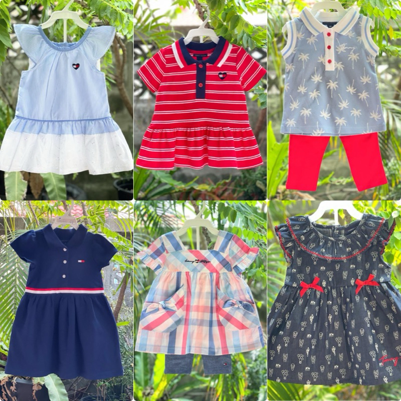 Tommy Hilfiger แท้ % ชุดเด็กงานแบรนด์ ขนาด 12เดือน-5ขวบ