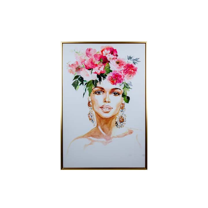 ภาพติดฝาผนัง CHIC REPUBLIC รุ่น HAILEY-A/60X90 สีทอง/หลากสี_0