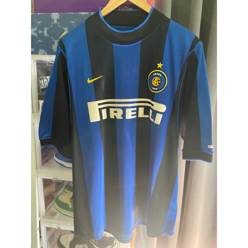 Inter Milan 2000-01 R9 Ronaldo Jersey Nike Dri-Fit เสื้อฟุตบอลมือสอง