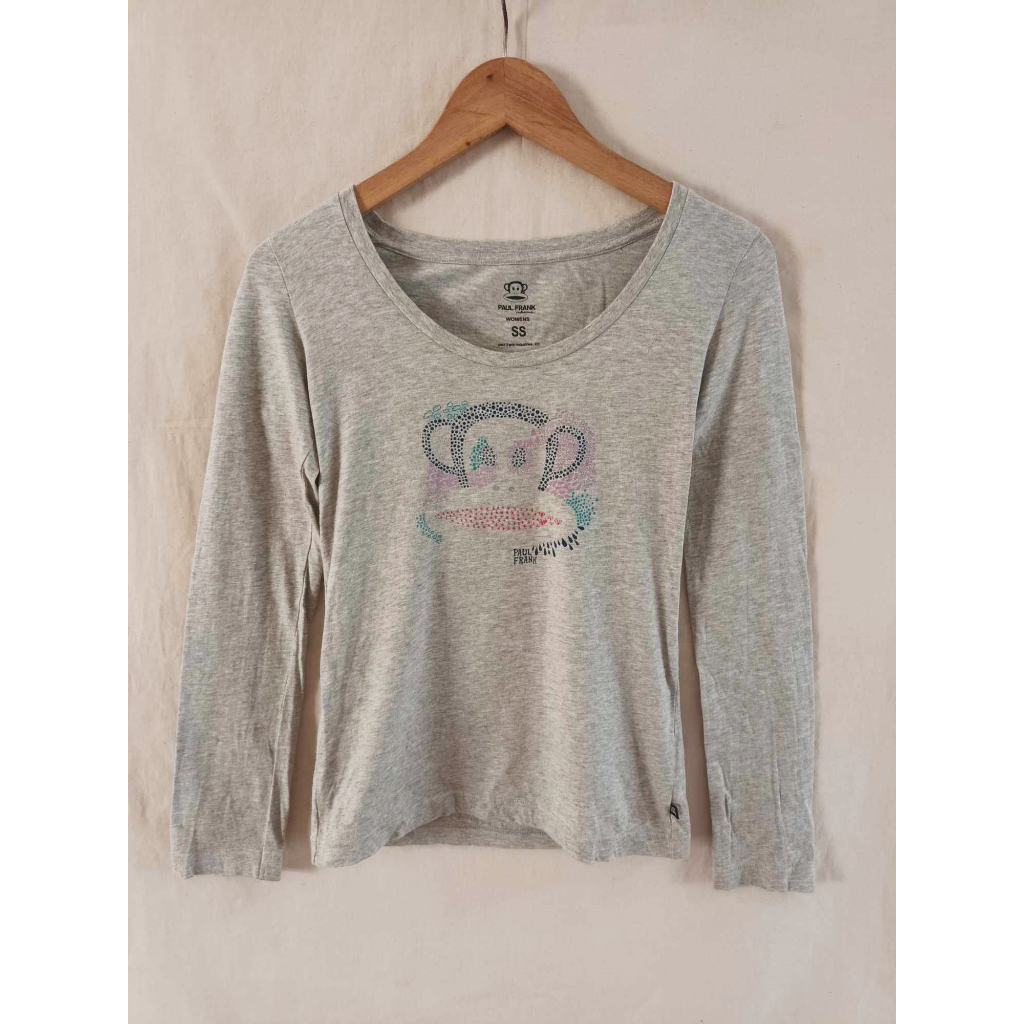 เสื้อแขนยาวผู้หญิง PAUL FRANK มือสองสภาพดี