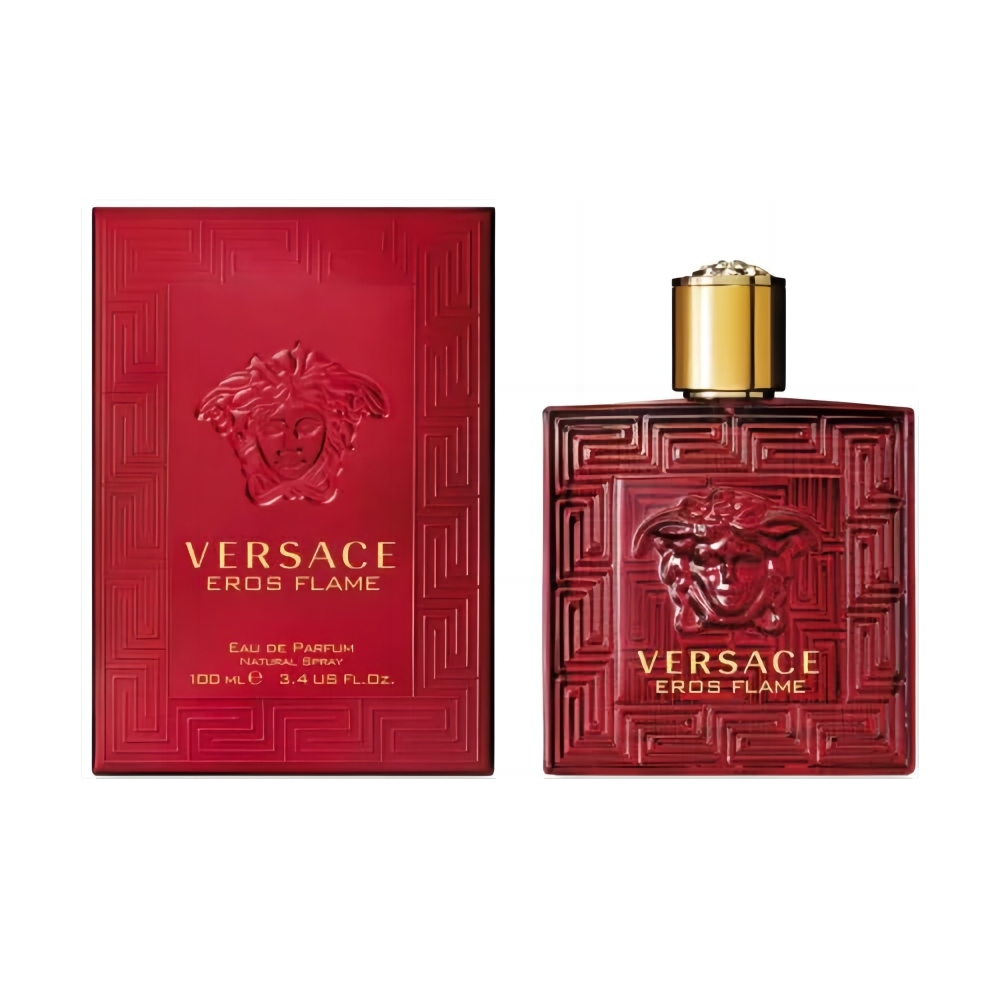 Versace Eros Flame Eau de Parfum Spray 3.4 oz(100ml) แท้ กล่องซีล กลิ่นหอมติดทนนาน
