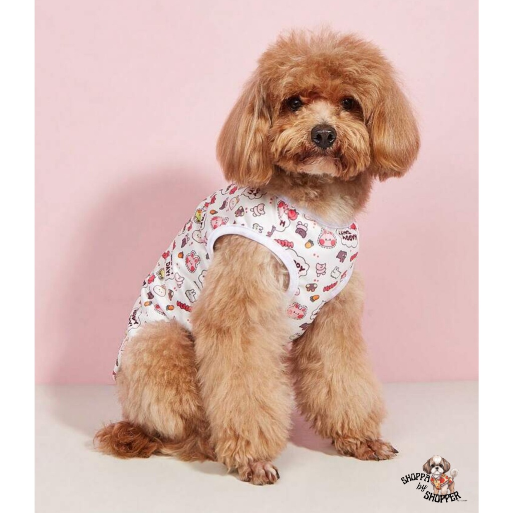 เสื้อกล้ามลายHAPPY DAY