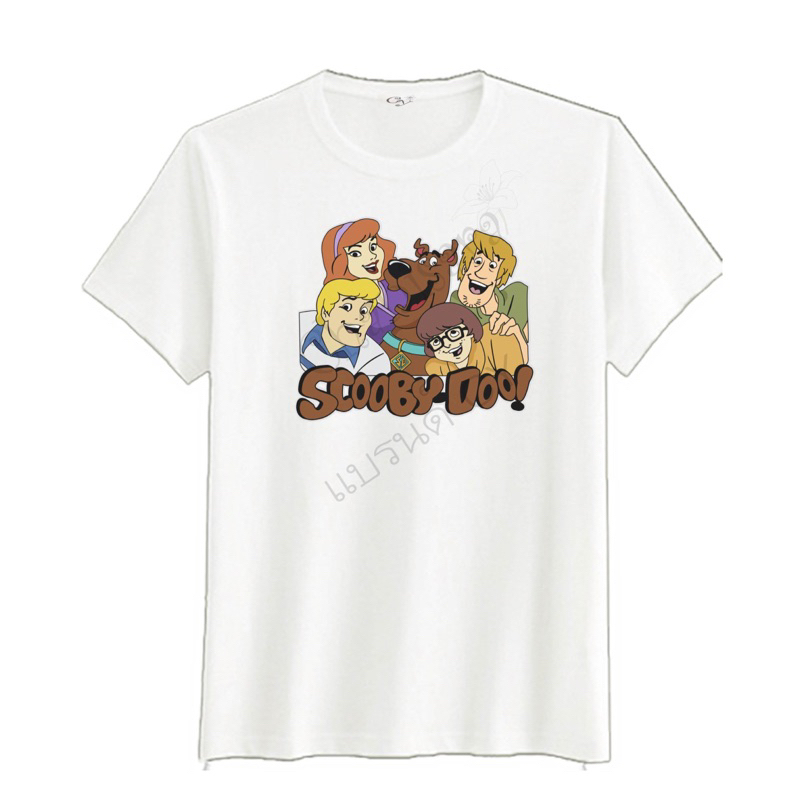 เสื้อยืดพิมพ์ลายScooby-Doo friends.