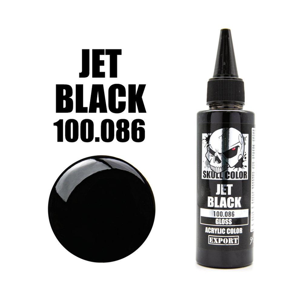 Skull Color No.86 Jet Black 60 ml.