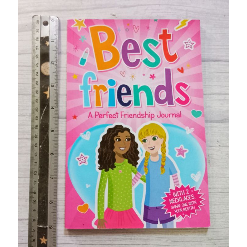 Best friends A perfect friendship journal สมุดเฟรนด์ชิพ diary หนังสือภาษาอังกฤษ activity book
