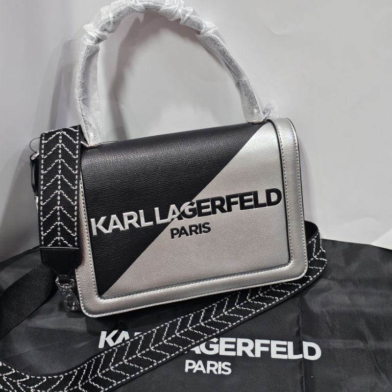 สวยมากกก ✔ ของแท้ 100% ✧.* New พร้อมส่ง ✧.* กระเป๋าสะพาย Karl Lagerfeld สวยมาก