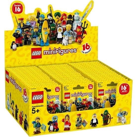 [สินค้าพร้อมส่ง] Lego Minifigure series 16 สภาพตั้งโชว์ในตู้ ของแท้ 100%