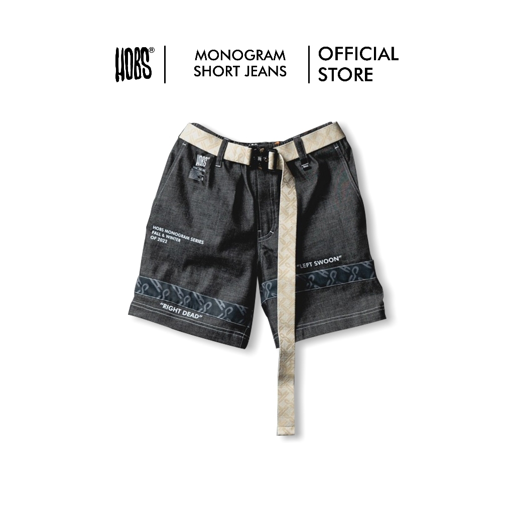 Hobs® | Monogram shorts jean | Fall/winter 2022