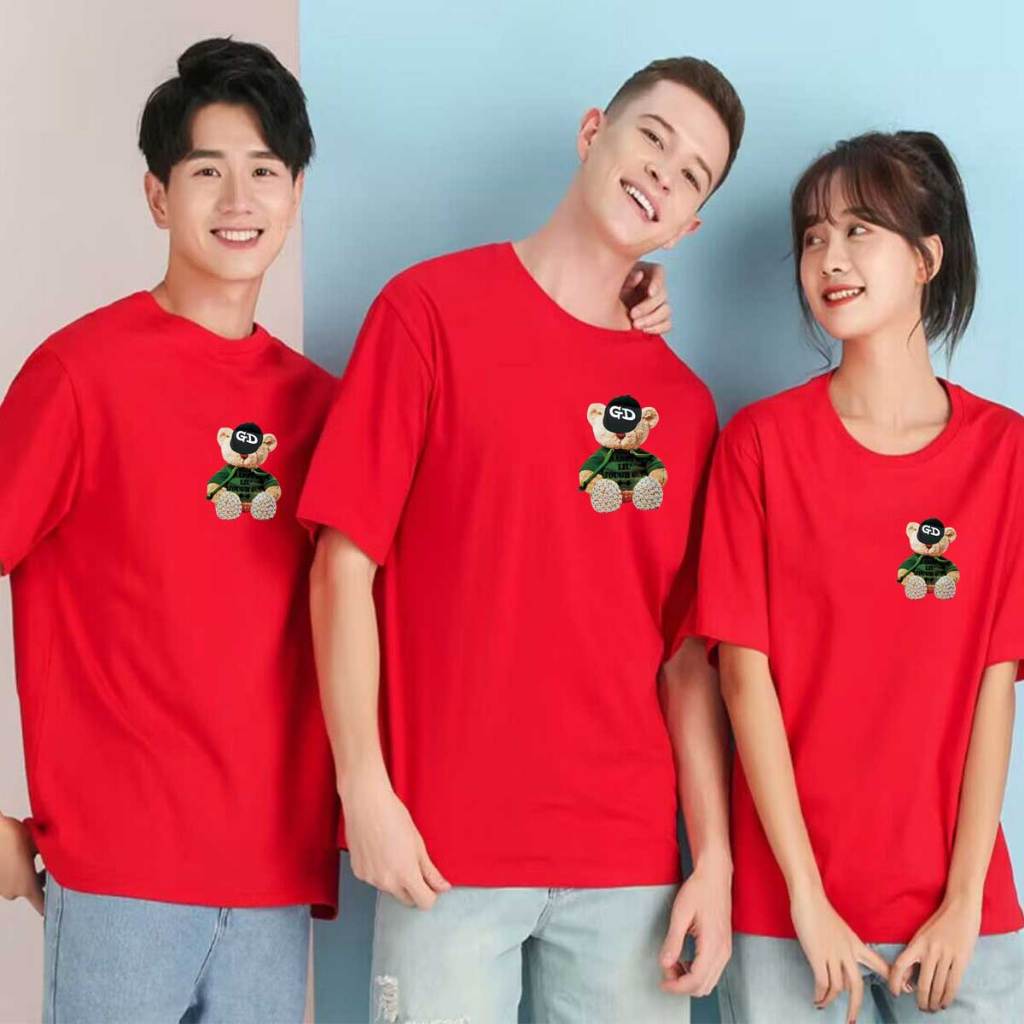 //BK-717 เสื้อยืดแฟชั่น ผ้าคอตตอนผสมโพลี เนื้อผ้านุ่มระบายอากาศดี  เสื้อแขนสั้นวินเทจทรงตรงไซส์ไม่เล็ก ใส่ได้ทั้ง ญ/ช - รูปที่ 7