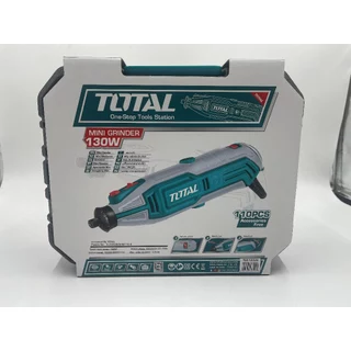 TOTAL รุ่น TG513326 ชุดเครื่องเจียรแม่พิมพ์ + สายอ่อน 130W อุปกรณ์แถมมาในกล่องอีก 109 ชิ้น