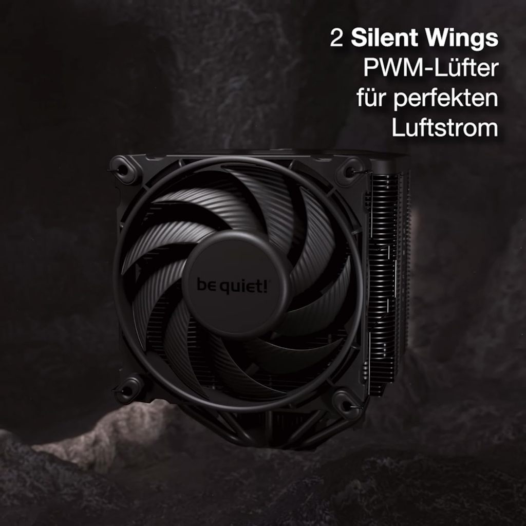 be quiet! Dark Rock Pro 5 Quiet Cooling CPU Cooler | Immensely High Airflow