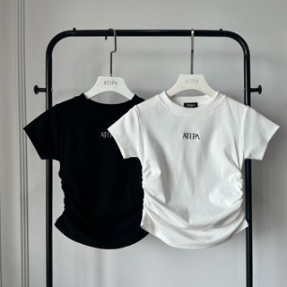 Atipashop - LOGO JACIN T-SHIRT เสื้อยืด แขนสั้น คอกลม ทรงย้น…