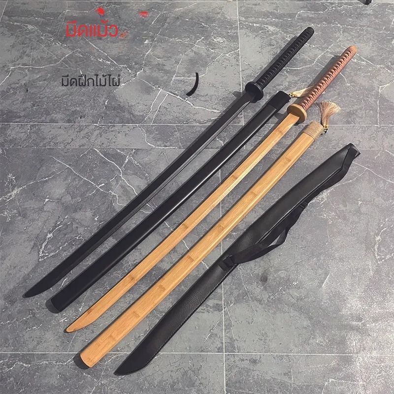 🔥ดาบซามูไร ดาบคาตานะ ผลิตภัณฑ์ไม้ ดาบโซโล โตเกียวรีเวนเจอร์ โมเดลดาบพิฆาตอสูรของแท้Miao Sword ผู้เริ่มต้นฝึกดาบไม้ศิลปะก