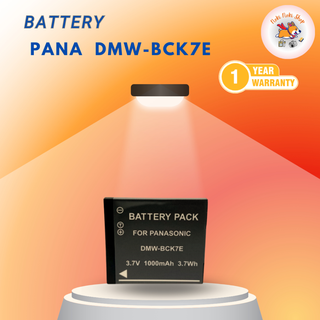 แบตเตอรี่กล้อง รหัสแบต DMW-BCK7 / BCK7PP / BCK7E / BCK7GK แบตกล้องพานาโซนิค#290