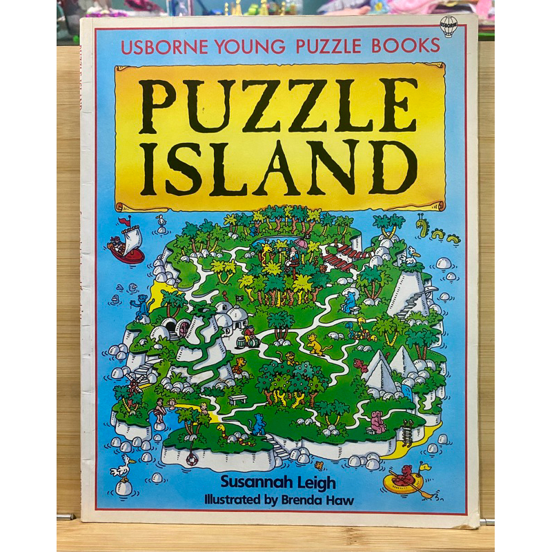 puzzle island usborne young puzzle books