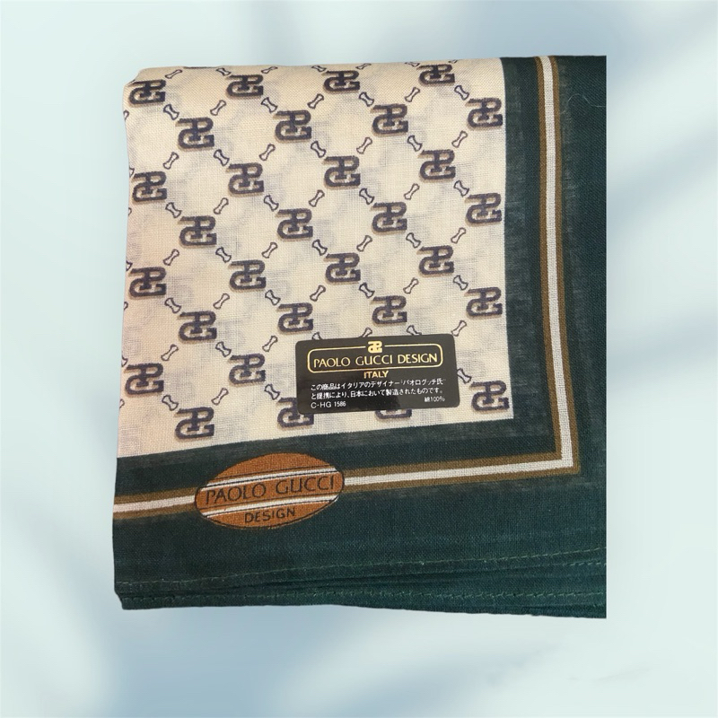 Paolo Gucci ผ้าเช็ดหน้าใหม่