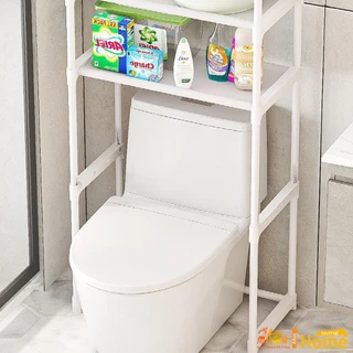 Akea ชั้นวางของในห้องน้ำ ชั้นคร่อมชักโครก คร่อมเครื่องซักผ้า ฝาหน้า ฝาบน โครงเหล็ก 2/3ชั้น แข็งแรงทนทาน อเนกประสงค์
