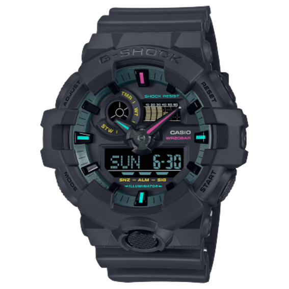 [ของแท้] Casio G-Shock นาฬิกาข้อมือ รุ่น GA-700MF-1ADR  รับประกันศูนย์ CMG 1 ปี