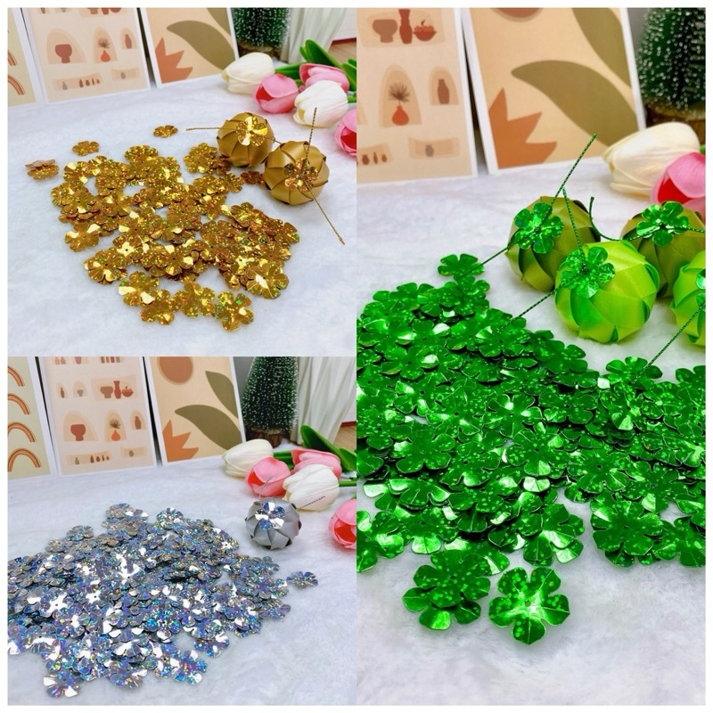 ใบมะพร้าว ใบมังคุดโปรยทาน,ใบมะพร้าวเลื่อม,ใบมะพร้าว ใบมังคุด(แพ็ค100ชิ้น)📌พร้อมส่ง