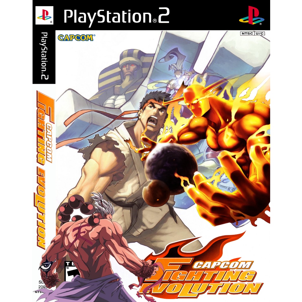 PlayStation2 - Capcom Fighting Evolution HACK!!! เหล่านักสู้จากเกมต่างๆ ของค่าย Capcom  ที่มาพร้อมกับตัวละครลับ ฯ