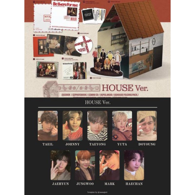 พร้อมส่ง อัลบั้ม nct127 : be there for me (house ver.) บั้มเต็ม ไม่แกะซีล ราคา ถูกที่สุด ดีลบีเคเค แกลเลอรีภาพที่ 4