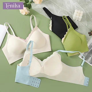 TENIKA เจลลี่บรา บราไร้ขอบ ไร้ตะเข็บไม่ระคายเคืองผิว เก็บเนื้อด้านข้าง กระชับ ไม่รัด ไร้โครง bar-023