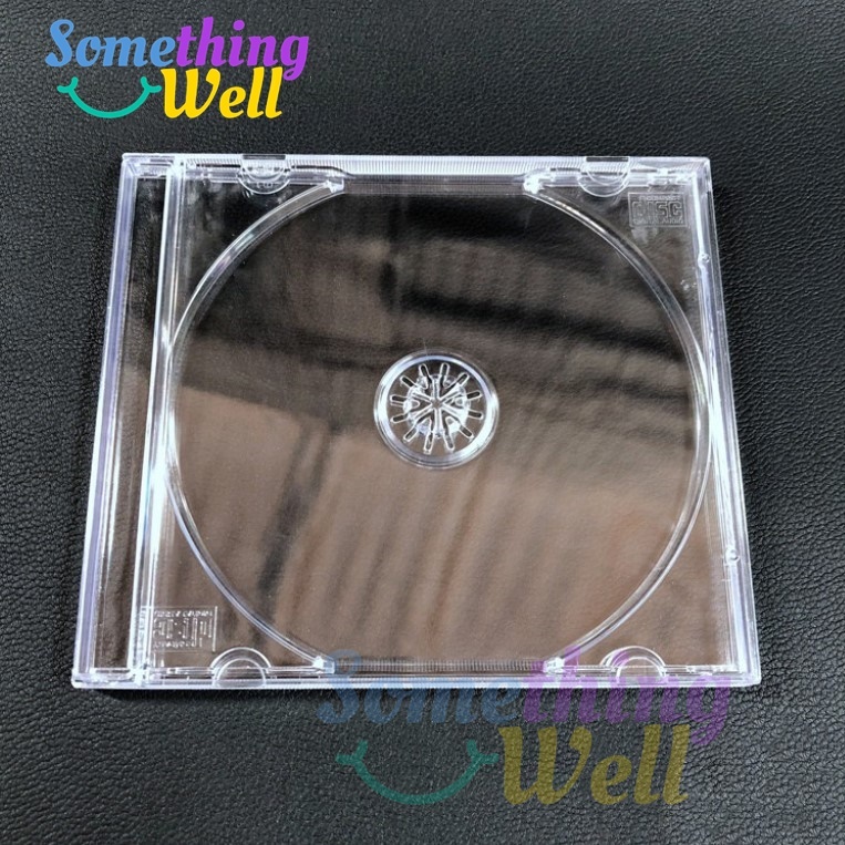 กล่องใส่แผ่นCDและDVD (แบบตกแตก) SET 5/10แผ่น รุ่นหนา 1 CM