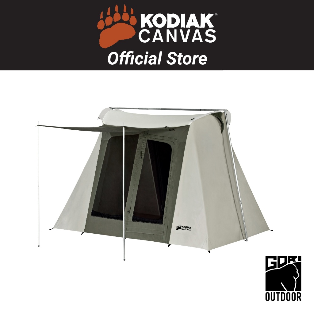 Kodiak Canvas 9x8 ft. Flex-Bow Canvas Tent (Deluxe) เต็นท์ผ้าแคนวาส