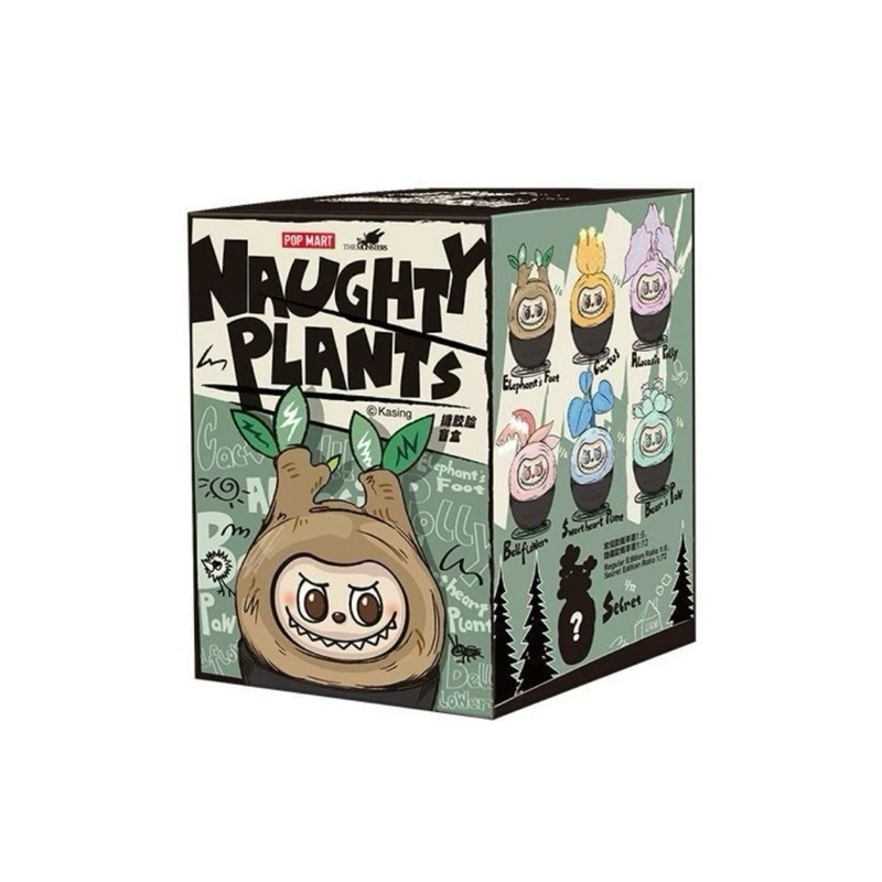 พร้อมส่ง🇹🇭 Labubu Naughty Plant (สุ่ม)ไม่ระบุสี ลุ้นซีเคร็ท