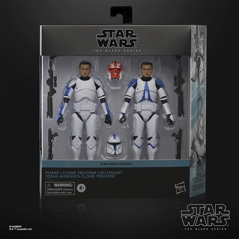 Hasbro Star Wars The Black Series: Clone Trooper Lieutenant & 332nd Ahsoka’s Clone Trooper (Star War