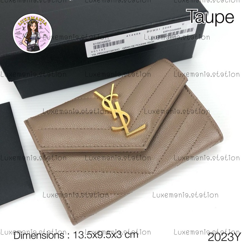 : New!! YSL Envelope Card Holder ก่อนกดสั่งรบกวนทักมาเช็คสต๊อคก่อนนะคะ