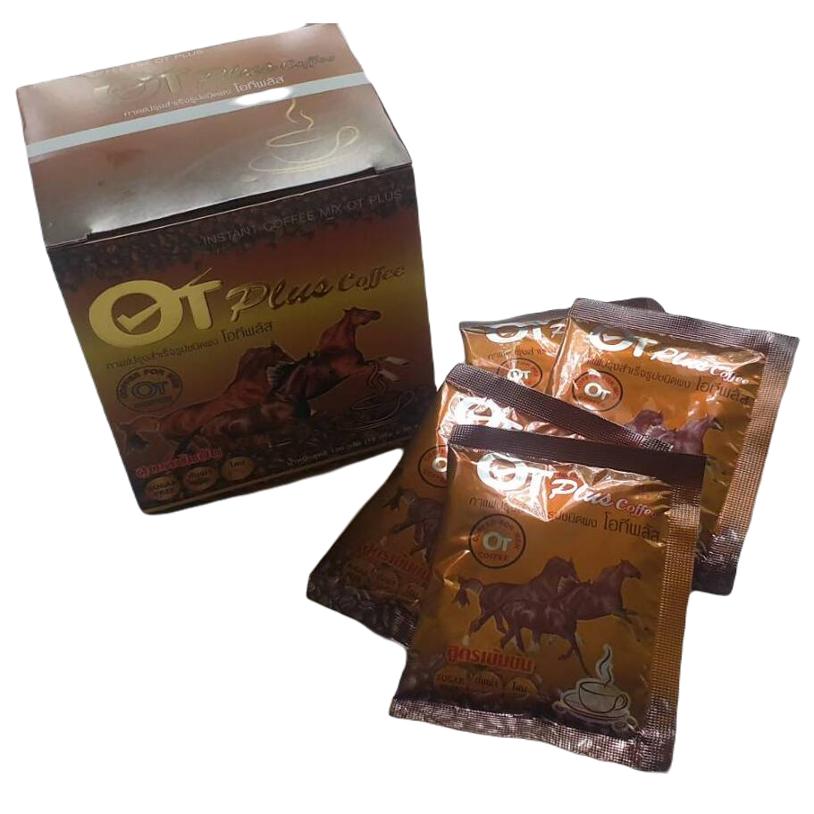 กาแฟขยายหลอดเลือด OT Plus Coffee กาแฟปรุงสำเร็จชนิดผง โอทีพลัส (กาแฟคู่รัก)