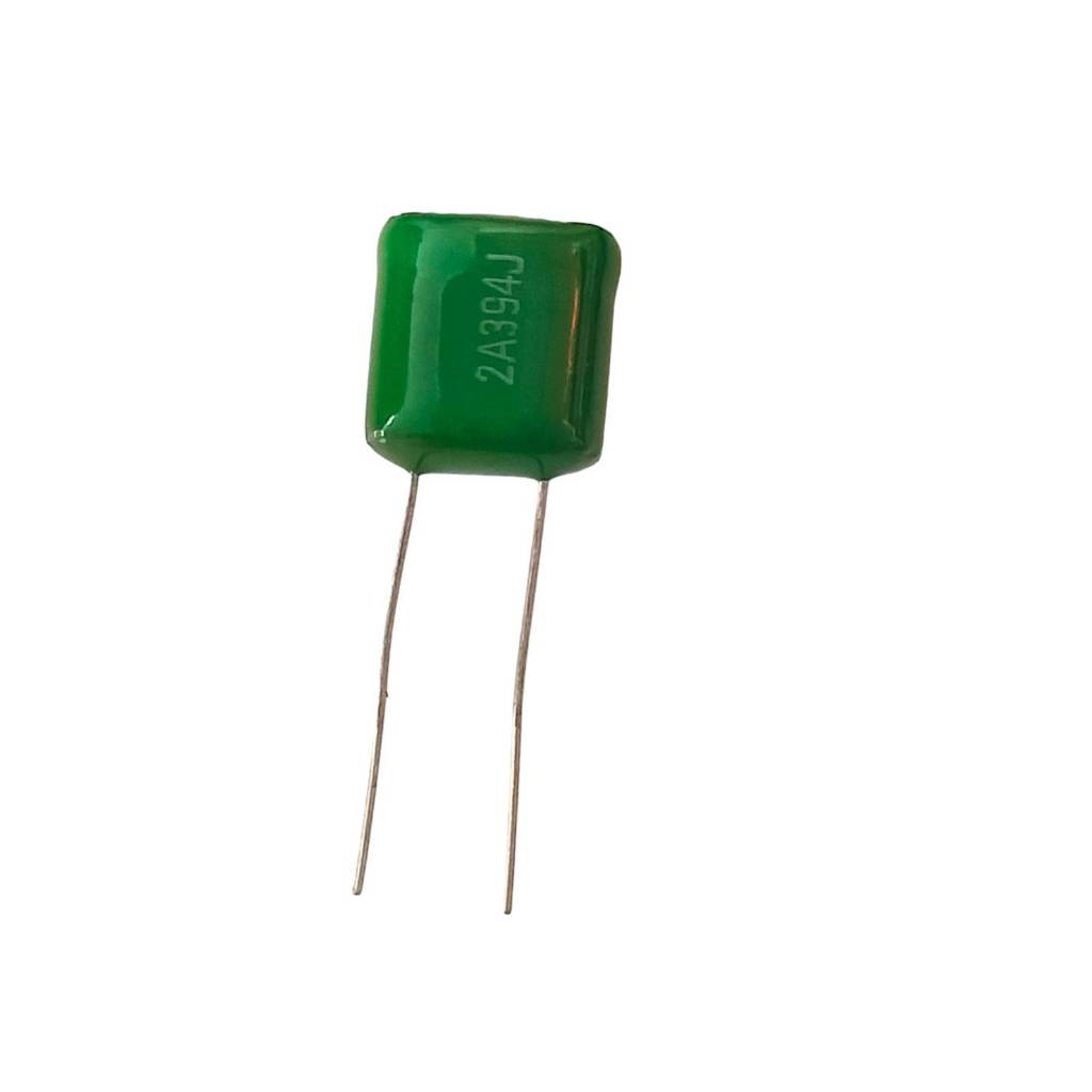 2pcs 2A394J  0.39UF 100V C ไมลาร์ C Mylar คาปาซิเตอร์ capacitor