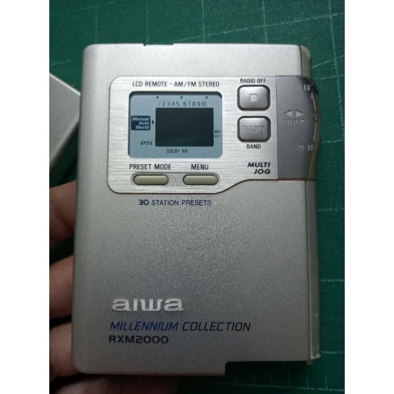 อะไหล่บอดี้ เครื่องเล่นเทป Aiwa RXM2000 ครับ🥼