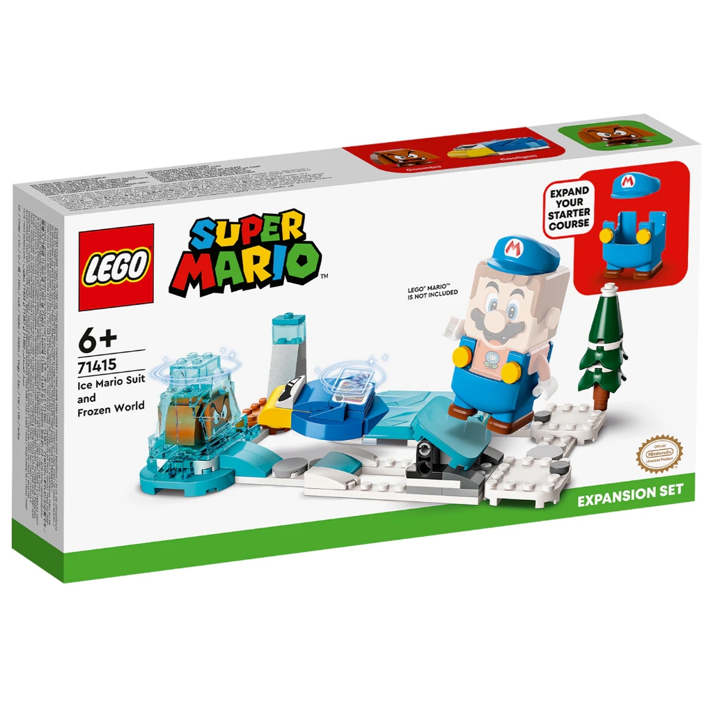 71415 : LEGO Super Mario Ice Mario Suit and Frozen World Expansion Set (กล่องมีตำหนิเล็กน้อย)​