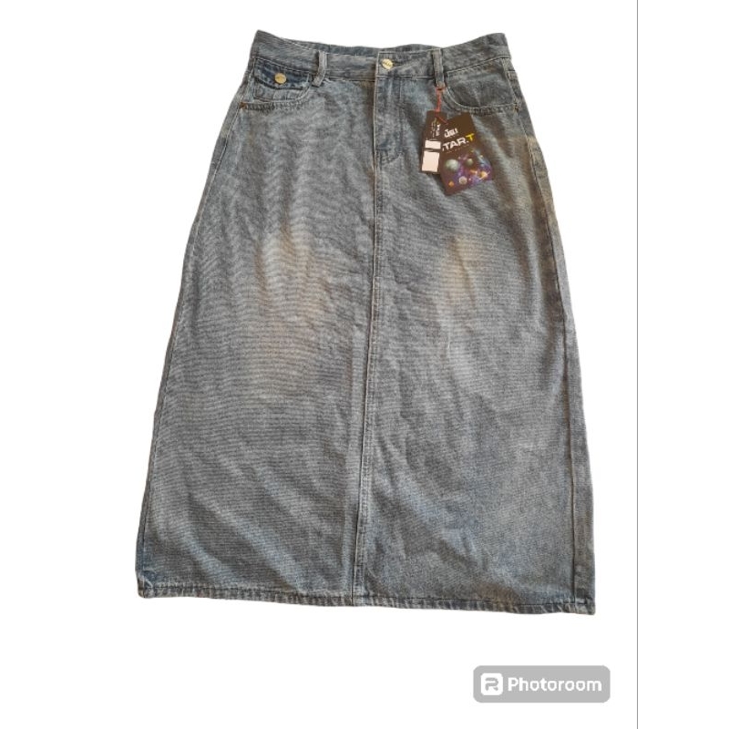 กระโปรงนิยมนีนส์ Niyom Jean size 2XL