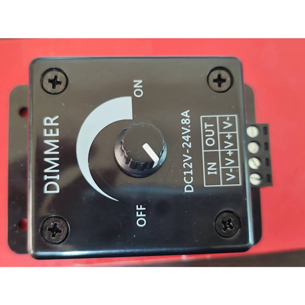 สวิตซ์DIMMERหรี่ไฟได้ LED Dimmer Switch DC12-24V 8A