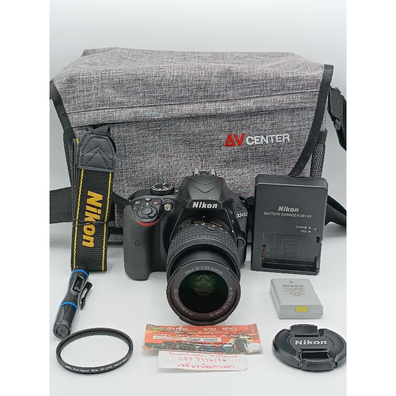 กล้อง Nikon D3400+Af-p 18-55 F3.5-5.6G VR กล้องมือสอง เลนส์มือสอง