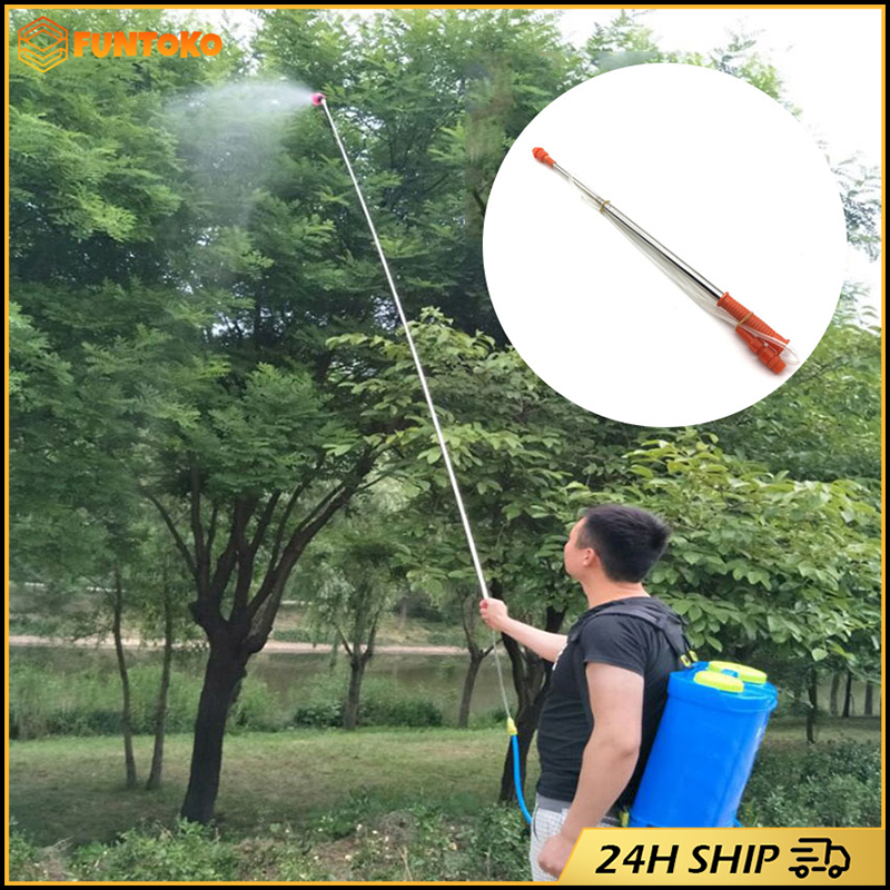 พร้อมส่งจากไทย ก้านพ่นยา ด้ามพ่นยา แบบสเตนเลส2.6/3.6/4.2เมตร ท่อยาว5M   ร้านอยู่กรุงเทพ