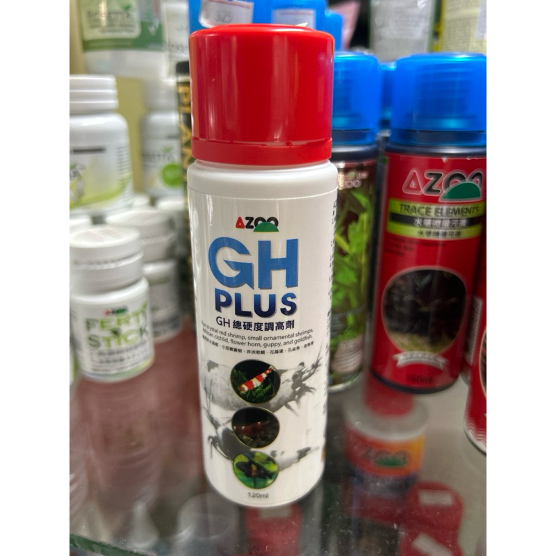 Azoo GH plus 120 ml เพิ่มค่าความกระด้างของน้ำโดยที่ไม่ไม่ส่งผลกระทบกับ KH pH