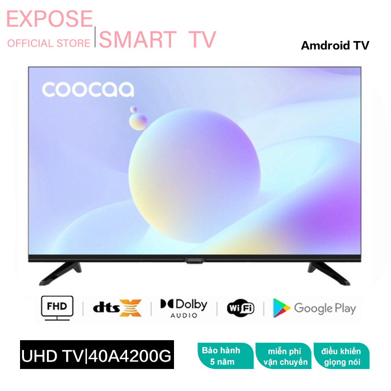 ทีวี 32 นิ้ว Smart TV 4K สมาร์ททีวี 43 นิ้ว ทีวีดิจิตอล Android TV ทีวีราคาถูก LED WIFI ทีวีดิจิตอล Wifi/Youtube/Nexflix